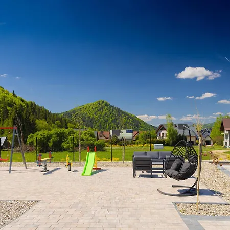 Appartamento Apartamenty Gorskie Szlachtowa - Niedaleko Szczawnicy - Jacuzzi, Basen I Sauna W Cenie - Plac Zabaw
